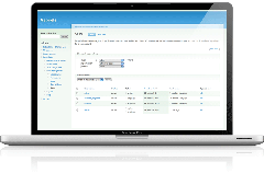 Simple Administration Screen