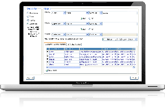 Email campaign manager screen