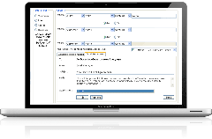 Email editor screen shot